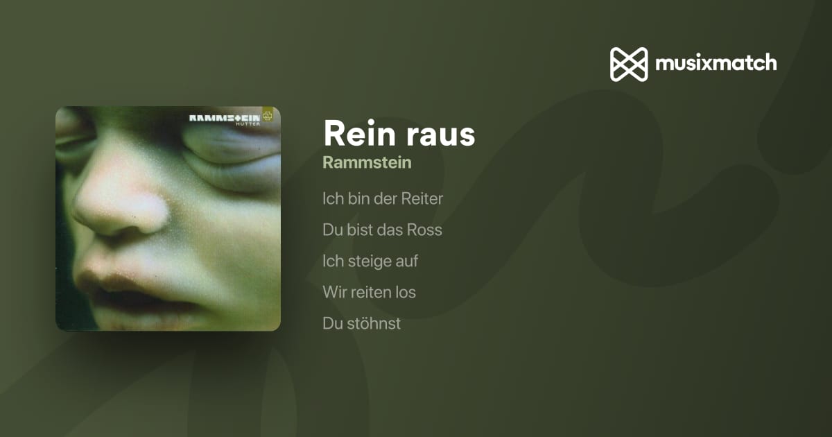 Rein Raus Meaning