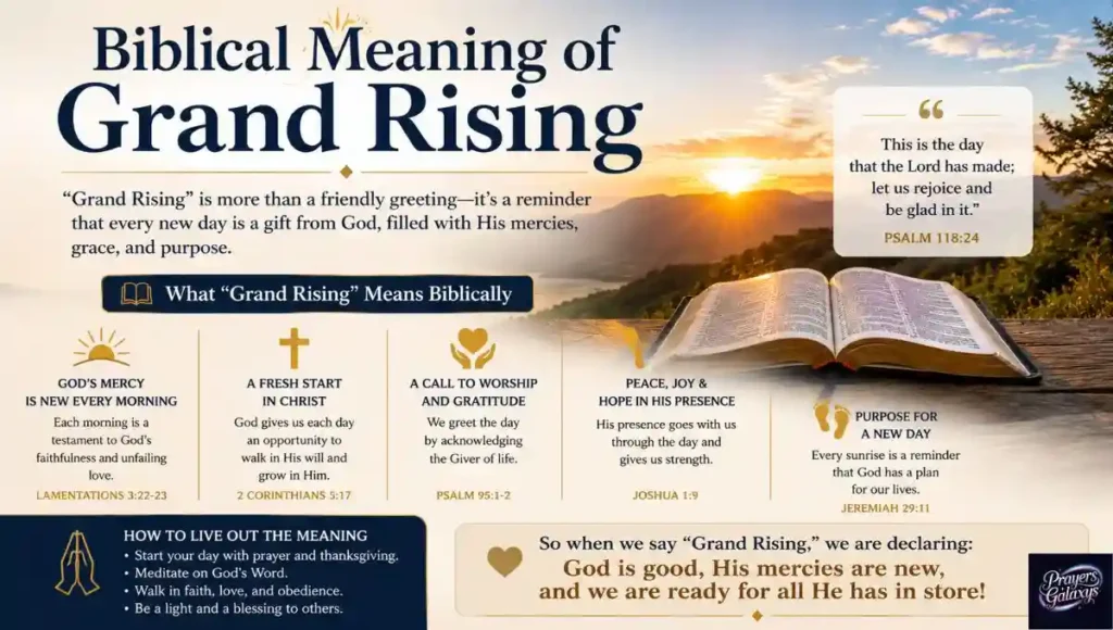 Grand Rising Meaning