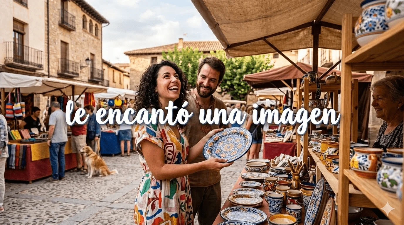 Le Encantó Una Imagen in English