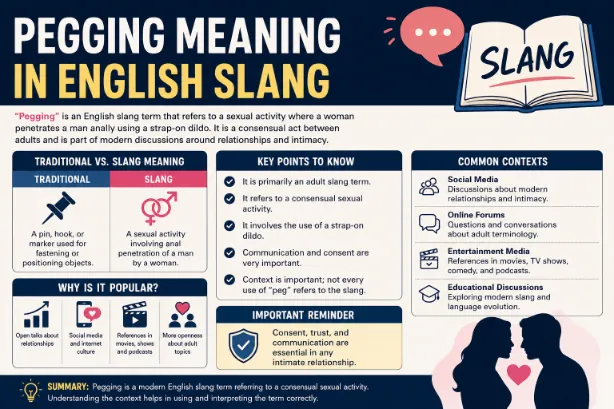 Pegging Meaning in English Slang