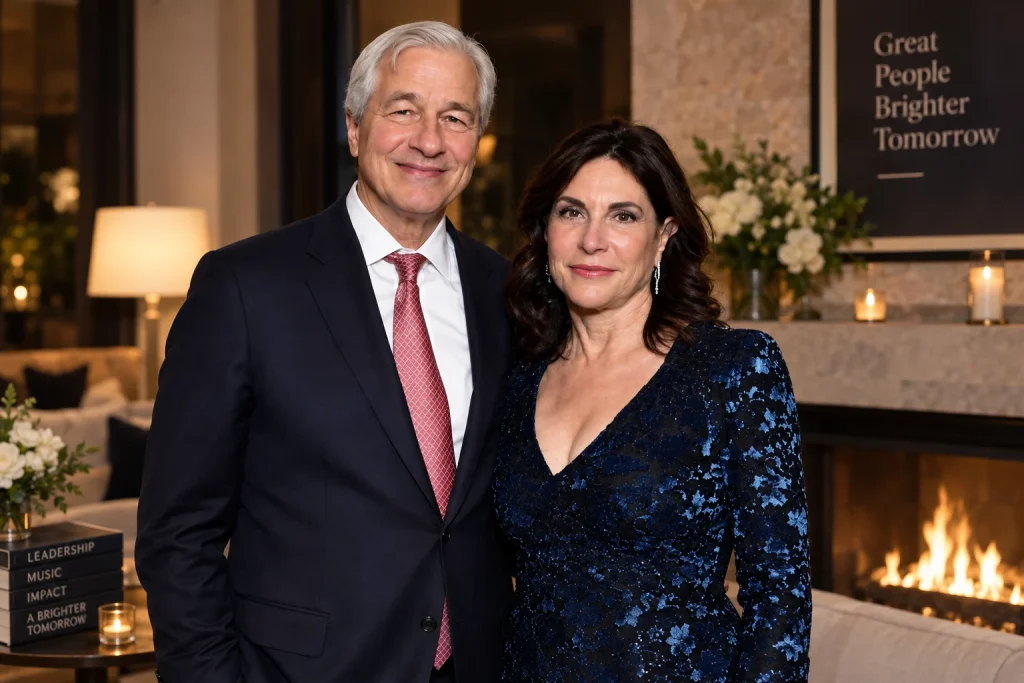 jamie dimon and celine dion meeting