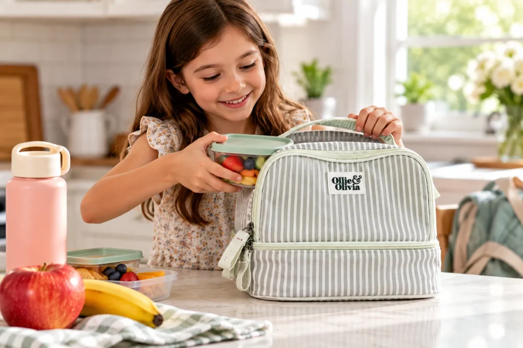 ollie and olivia lunch bag details