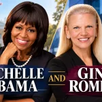 Michelle Obama and Ginni Rometty Comparison